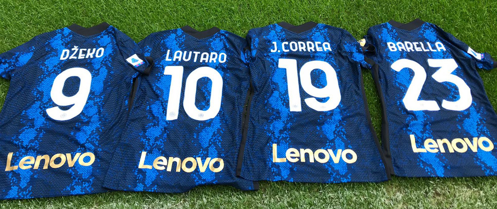 [FOUR SIGNED INTER V UDINESE SHIRTS UP FOR AUCTION]