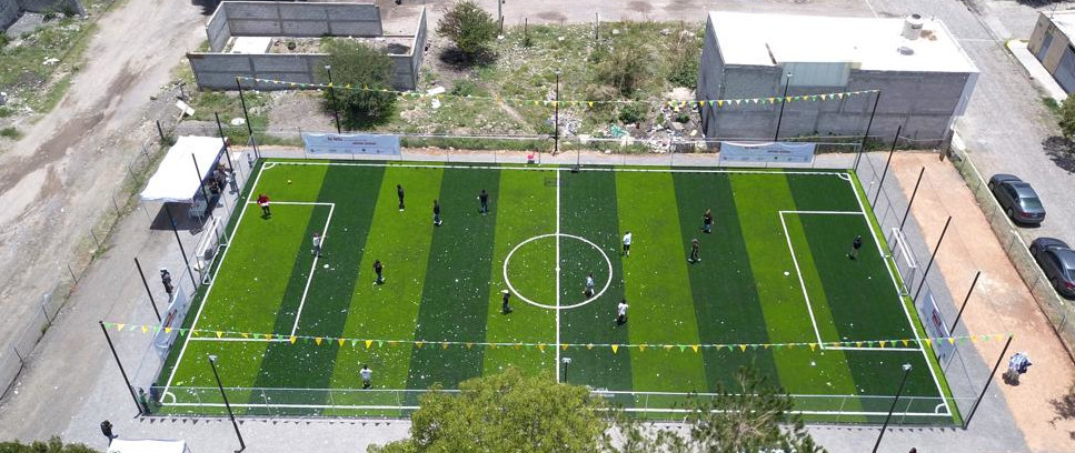 [Un nuovo campo in Messico insieme a Love Futbol]