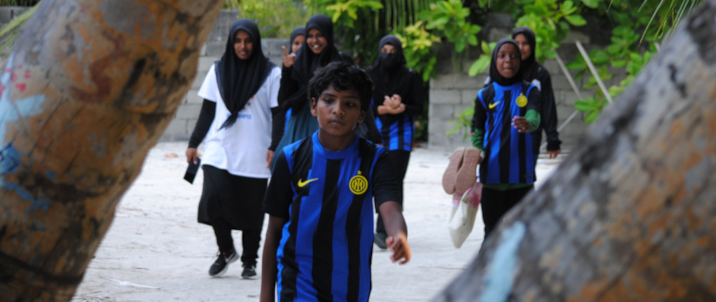 [Sport e sostenibilità ambientale, Inter Campus Maldive]