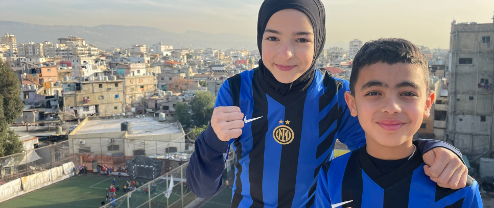 [Inter Campus Libano, un nuovo inizio per i bambini di Shatila]