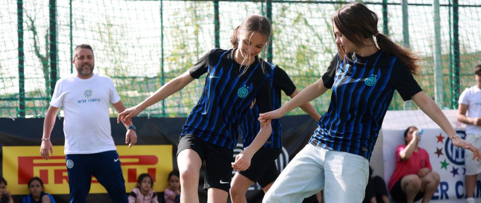 [I valori di Inter Campus, esempio per tutta la comunità locale]